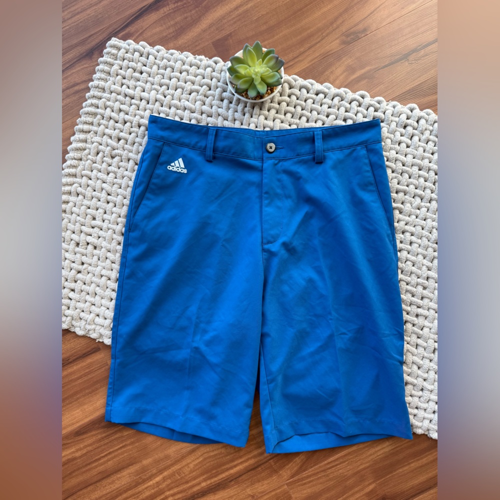 Adidas | CLIMALITE Men's Blue Golf Shorts | 30